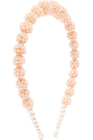 BONPOINT Diadema con perlas artificiales
