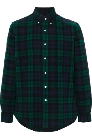 Ralph Lauren Camisa oxford con motivo de cuadros