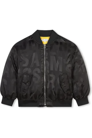 Marc Jacobs Chamarra bomber con logo en jacquard