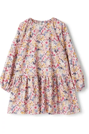Il gufo Vestido con estampado floral
