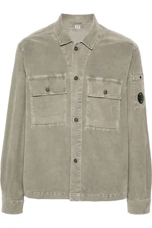 C.P. Company Camisa con detalle Lens