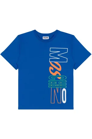 Moschino Playera con estampado holográfico
