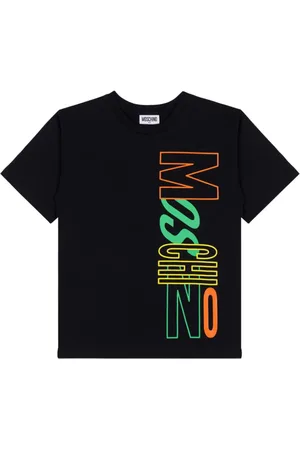 Moschino Playera con estampado holográfico