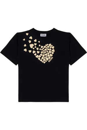 Moschino Playera con corazones estampados