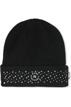 Karl Lagerfeld Gorro con detalle del monograma