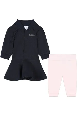 HUGO BOSS Set de vestido con logo estampado