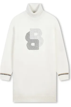 HUGO BOSS Vestido tejido con detalles de strass