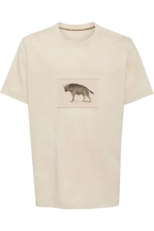 ZIGGY CHEN Playera con diseño patchwork y animal print
