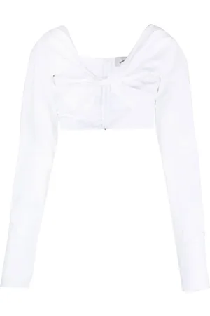 COPERNI Top corto con aberturas