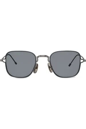 Thom Browne Lentes de sol con armazón cuadrada