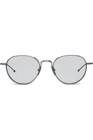 Thom Browne Lentes de sol con armazón redonda