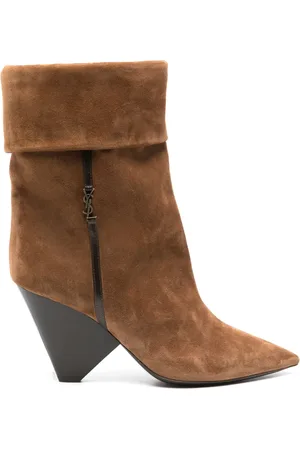Saint Laurent Botines Niki con tacón de 85mm