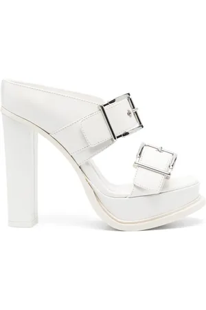 Alexander McQueen Mules con plataforma de 120mm