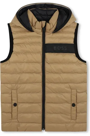 HUGO BOSS Chamarra capitonada reversible