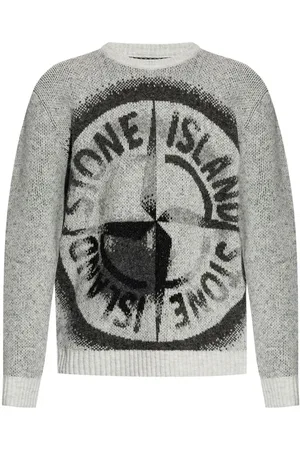 Stone Island Suéter con motivo de brújula