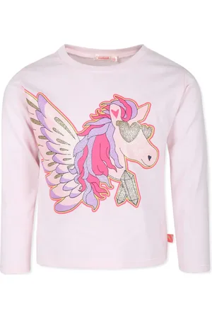 Billieblush Playera con unicornio estampado