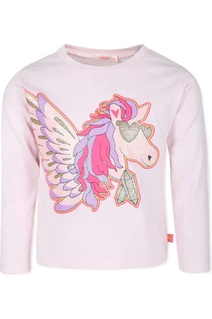 Billieblush Playera con unicornio estampado