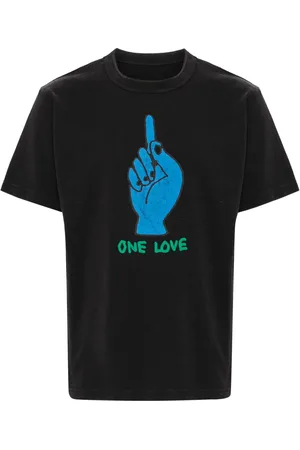 SACAI Playera con estampado gráfico