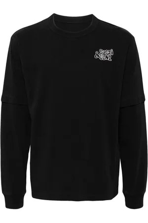 SACAI Playera con efecto de capas
