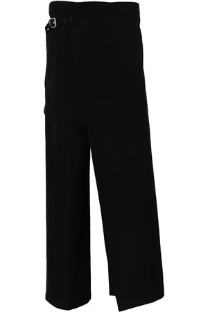 Acne Studios Pantalones con diseño cruzado