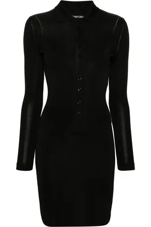 Tom Ford Vestido corto de canalé