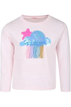 Billieblush Playera con detalles de lentejuelas