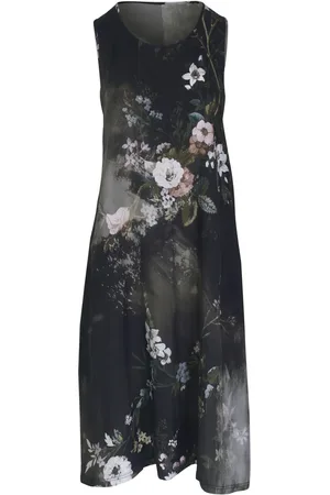 R13 Vestido sin mangas con estampado floral