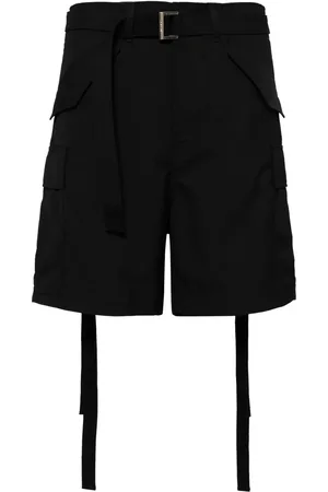 SACAI Shorts cargo con cinturón