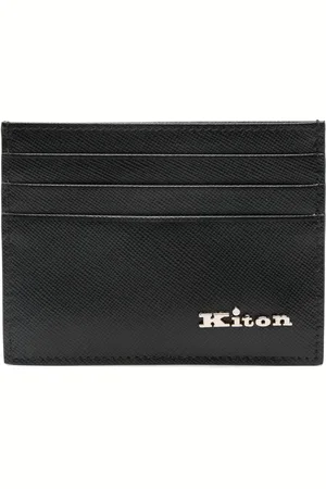 Kiton Tarjetero con letras del logo