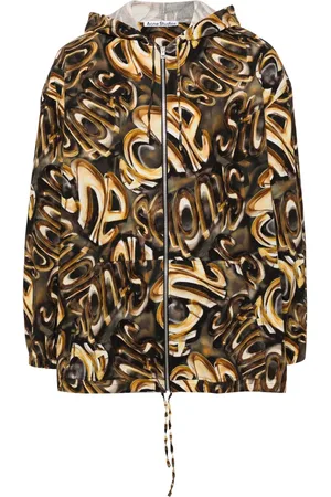 Acne Studios Chamarra con capucha y logo