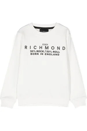 John Richmond Sudadera con logo estampado
