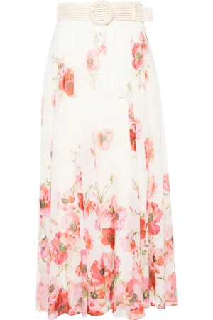 ZIMMERMANN Falda larga Lightburst