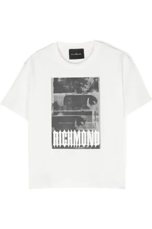 John Richmond Playera con franja del logo