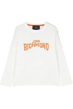 John Richmond Playera con logo bordado