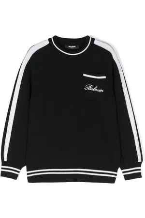 Balmain Suéter con logo bordado