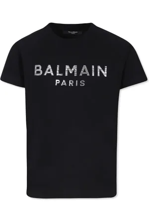 Balmain Playera con logo bordado