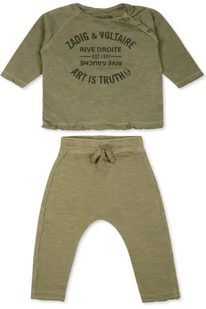 Zadig & Voltaire Traje deportivo con logo estampado