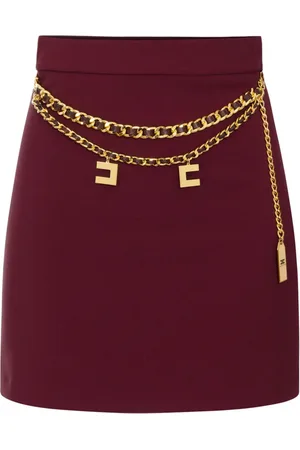 Elisabetta Franchi Falda corta con cadena