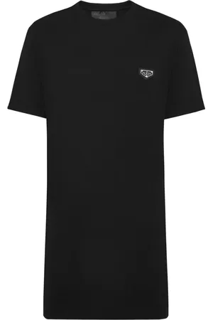 Philipp Plein Vestido estilo playera Iconic mini