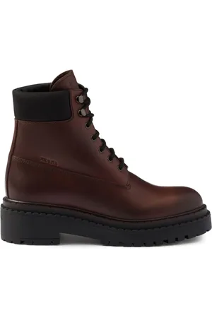 Prada Botines con agujetas
