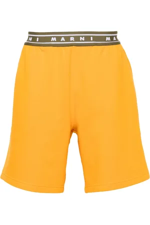 Marni Shorts deportivos con logo en la pretina