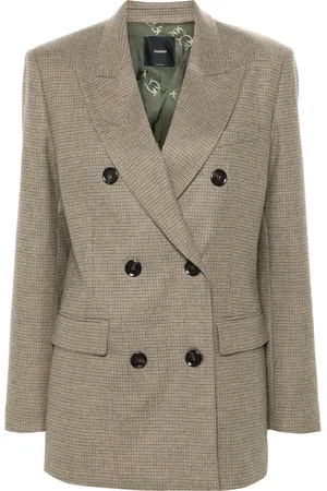 Pinko Blazer con motivo de cuadros