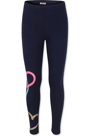 Billieblush Leggins con estampado de corazones
