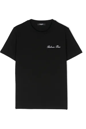Balmain Playera con logo bordado