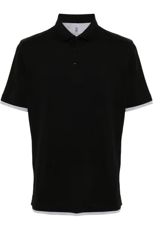 Brunello Cucinelli Playera tipo polo