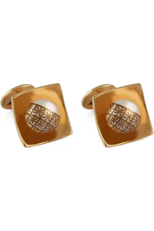 Tateossian Mancuernillas Maki-e en oro rosa de 18kt con perla