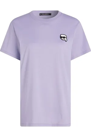 Karl Lagerfeld Playera con parche Ikon