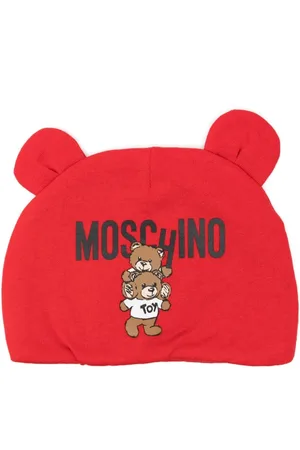 Moschino Gorro con motivo Teddy Bear