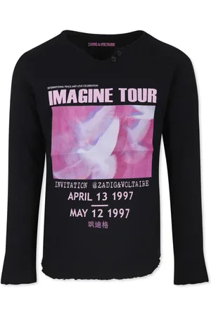 Zadig & Voltaire Playera con estampado gráfico