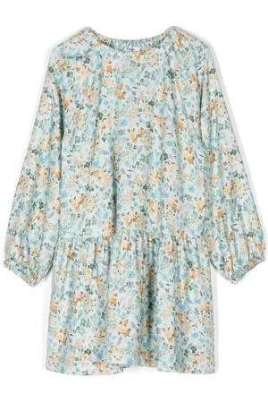 Il gufo Vestido con estampado floral